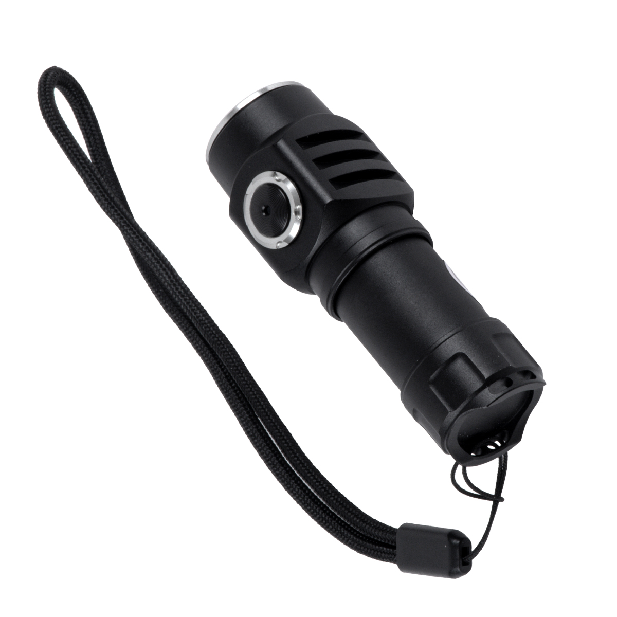 GloboStar® 79076 Φορητός Φακός Χειρός Επαναφορτιζόμενος LED Luminus SST20 10W 500lm 30° Μοιρών με 1 x 16340 Μπαταρία 800mAh USB 2.0 3 Modes Αδιάβροχο IP54 Ψυχρό Λευκό 6000K - Image 4