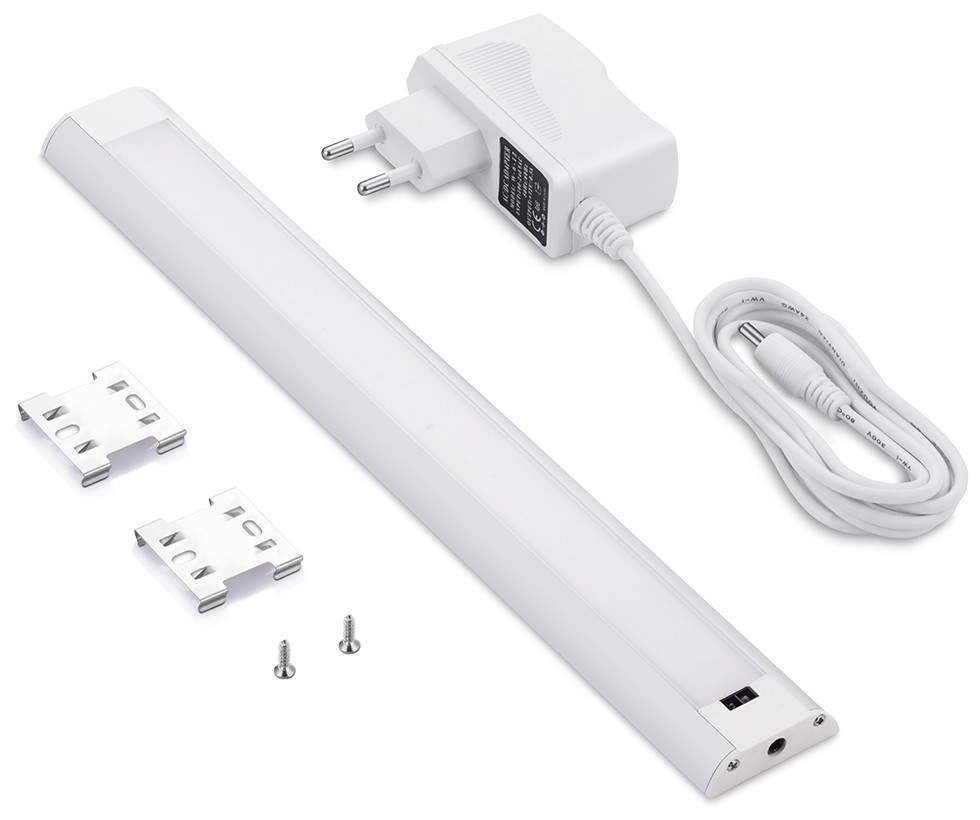 Avide LED Strip Cabinet Light 9W SMD2835 4000K IP44 60cm + Sensor