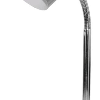 Avide Basic Φωτιστικό Γραφείου C Base S Ασημί