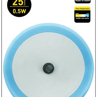 Entac Night Light 0.5W Circle CW Blue