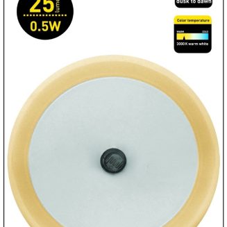 Entac Night Light 0.5W Circle WW Orange