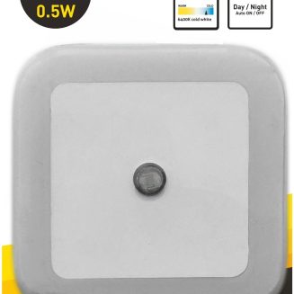 Entac Night Light 0.5W Squared CW White