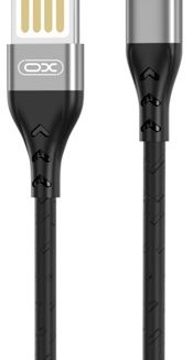 XO NB188 2.4A Double-sided pluggable USB Micro 1M Gray
