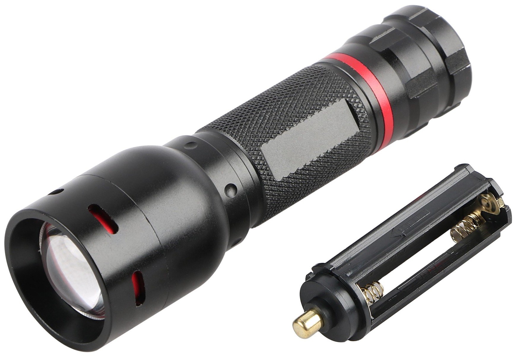 Entac Flashlight Zoom Alu T6 3AAA excl