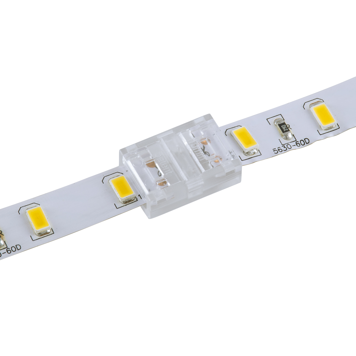 GloboStar® 70685 Ενωτικός Σύνδεσμος για Μονόχρωμη Ταινία LED 10mm 2 PIN σε Μονόχρωμη Ταινία LED 10mm 2 PIN Μ1.9 x Π1.3 x Υ0.7cm Διάφανο - Image 4