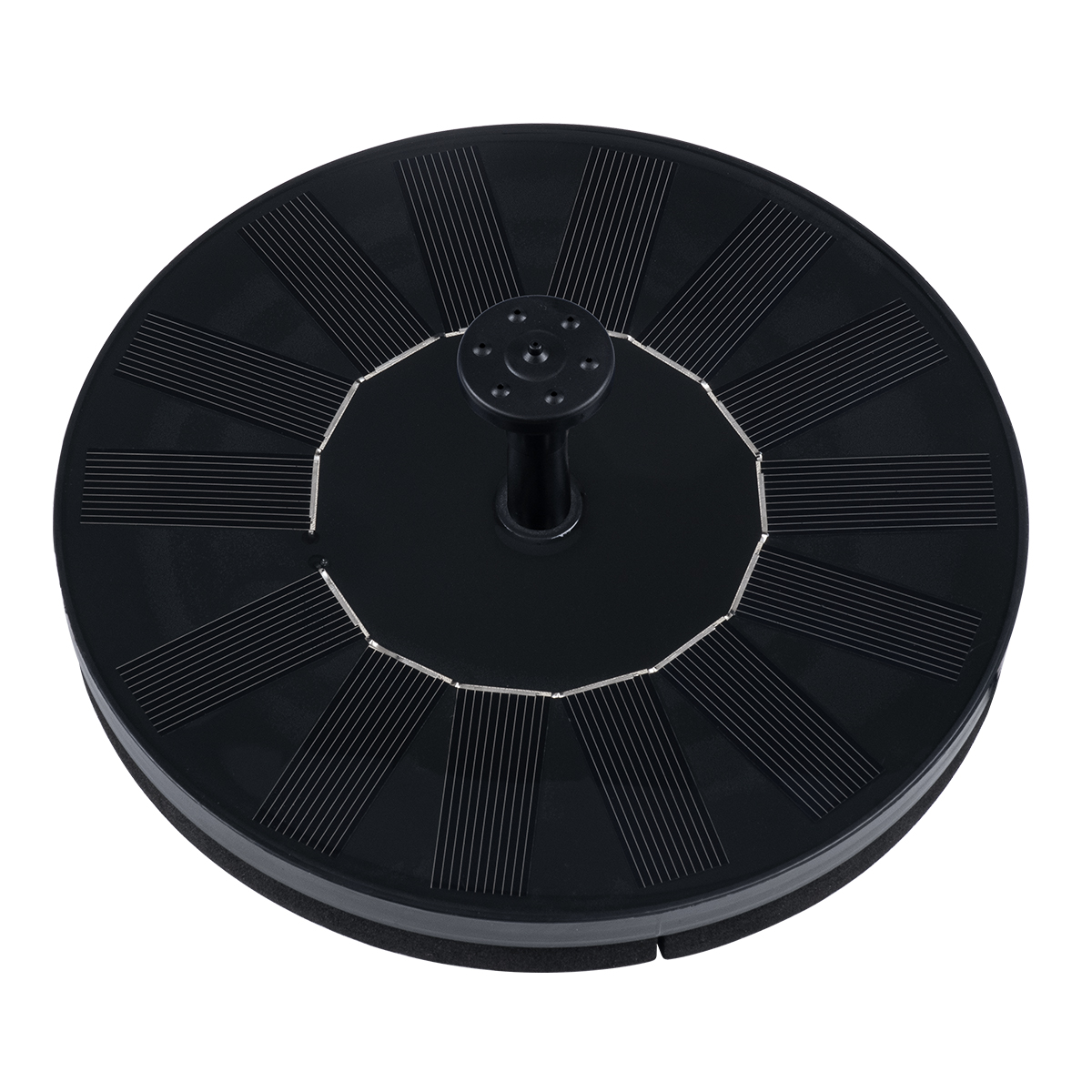 GloboStar® 71530 Ηλιακό Αυτόνομο Φωτοβολταϊκό Διακοσμητικό Συντριβάνι με Μέγιστο Ύψος Νερού 30-60cm - 4 Διαφορετικά Μπέκ Ψεκασμού Αδιάβροχο IP68 Φ16 x Υ7.5cm - Image 3
