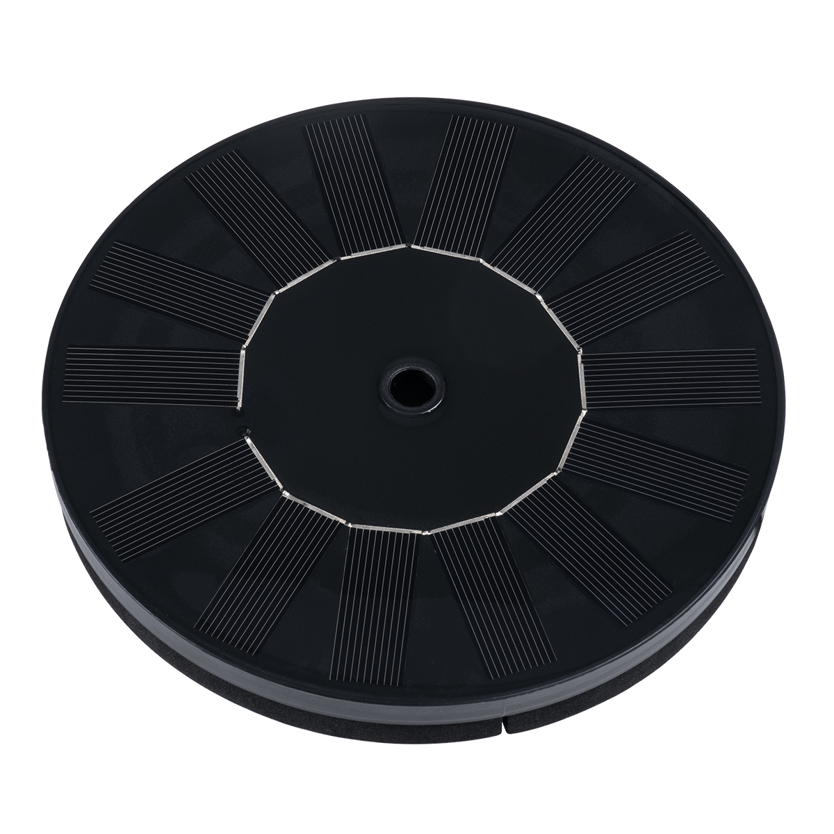 GloboStar® 71530 Ηλιακό Αυτόνομο Φωτοβολταϊκό Διακοσμητικό Συντριβάνι με Μέγιστο Ύψος Νερού 30-60cm - 4 Διαφορετικά Μπέκ Ψεκασμού Αδιάβροχο IP68 Φ16 x Υ7.5cm - Image 4