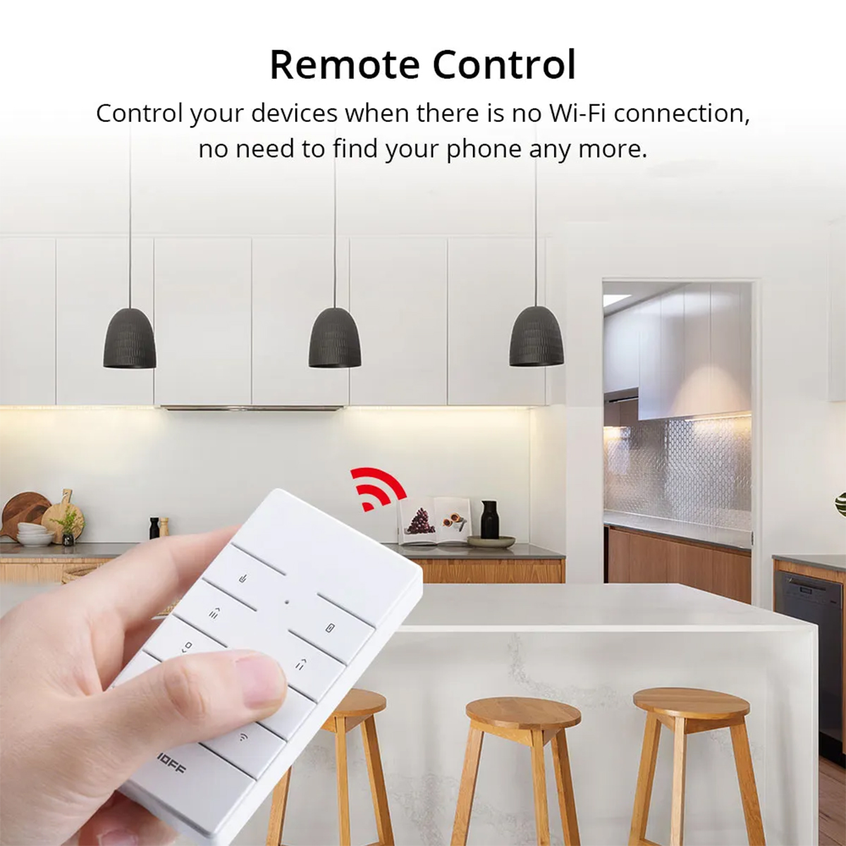 GloboStar® 80074 SONOFF RM433R2 - Remote Controller RF 433Mhz 8 Key (Battery Included) - Image 2