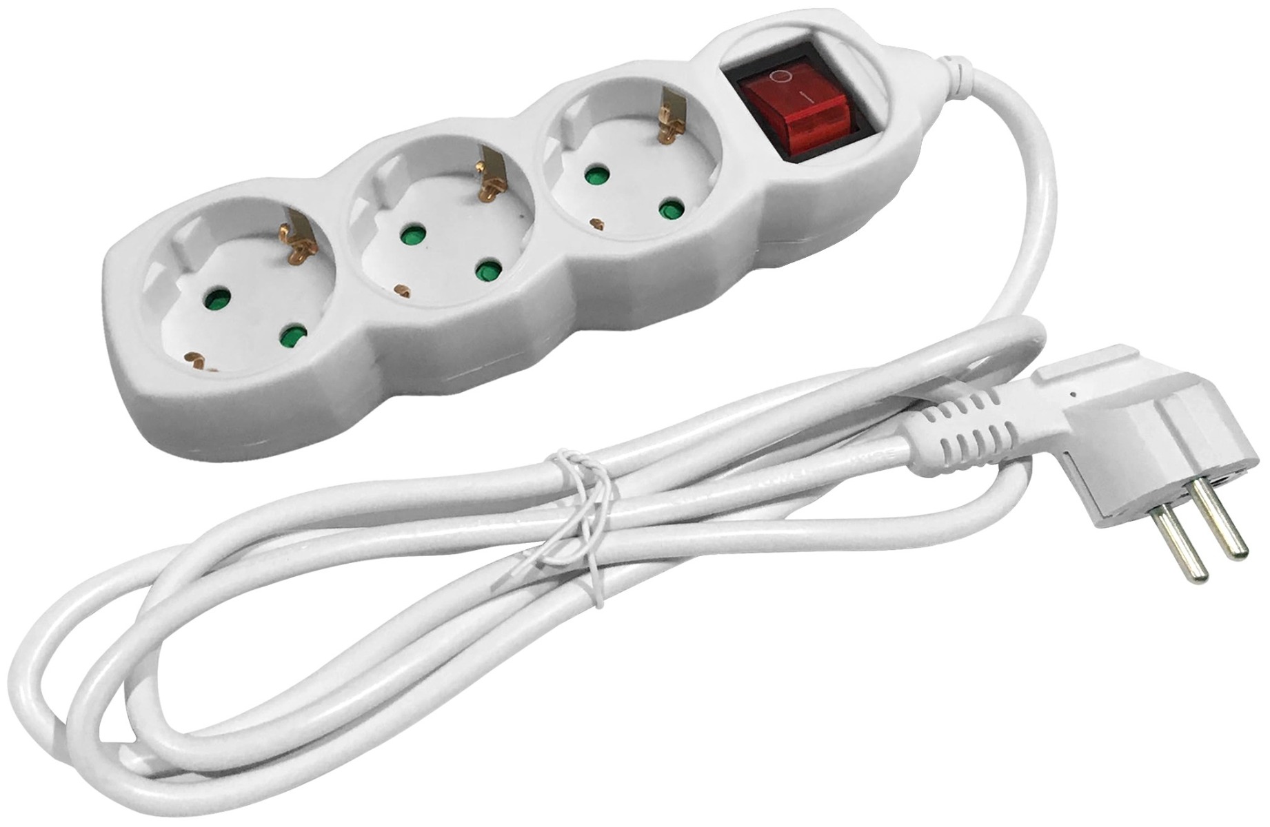 Entac Socket Extension Cord 3 Sockets With Switch 5m 3G1.5