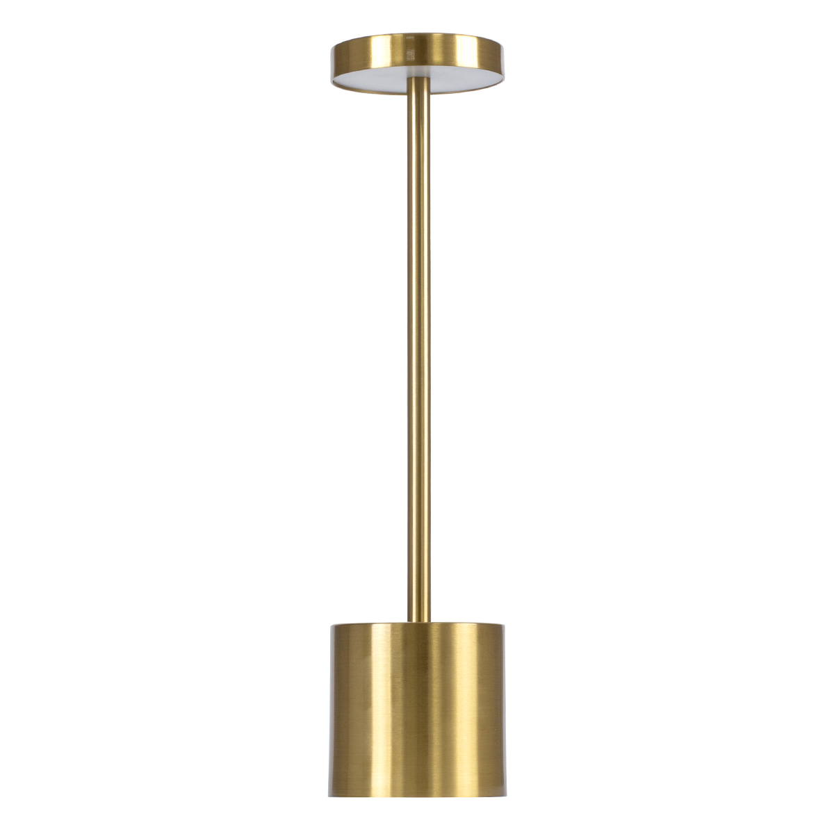 GloboStar® JOJO 76523 Μοντέρνο Επιτραπέζιο Φωτιστικό Πορτατίφ LED 1.5W 105lm 120° DC 5V Επαναφορτιζόμενο με Μπαταρία Li-ion 1800mAh - Διακόπτη Αφής με 3 Εναλλαγές Φωτισμού CCT Θερμό - Φυσικό - Ψυχρό 1500K - 4500K - 6000K Dimmable - D8 x H34cm - Χρυσό - Image 3