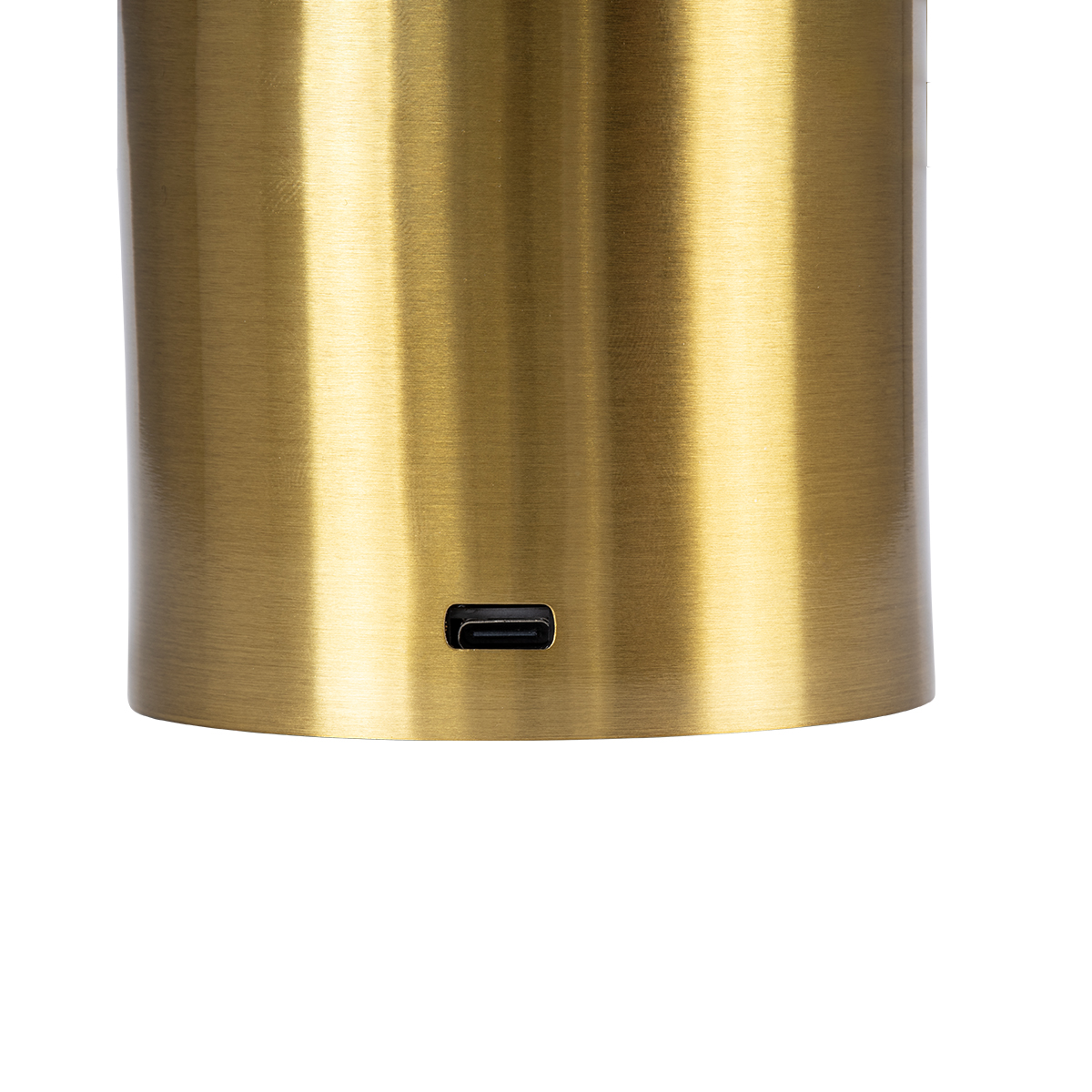GloboStar® JOJO 76523 Μοντέρνο Επιτραπέζιο Φωτιστικό Πορτατίφ LED 1.5W 105lm 120° DC 5V Επαναφορτιζόμενο με Μπαταρία Li-ion 1800mAh - Διακόπτη Αφής με 3 Εναλλαγές Φωτισμού CCT Θερμό - Φυσικό - Ψυχρό 1500K - 4500K - 6000K Dimmable - D8 x H34cm - Χρυσό - Image 8