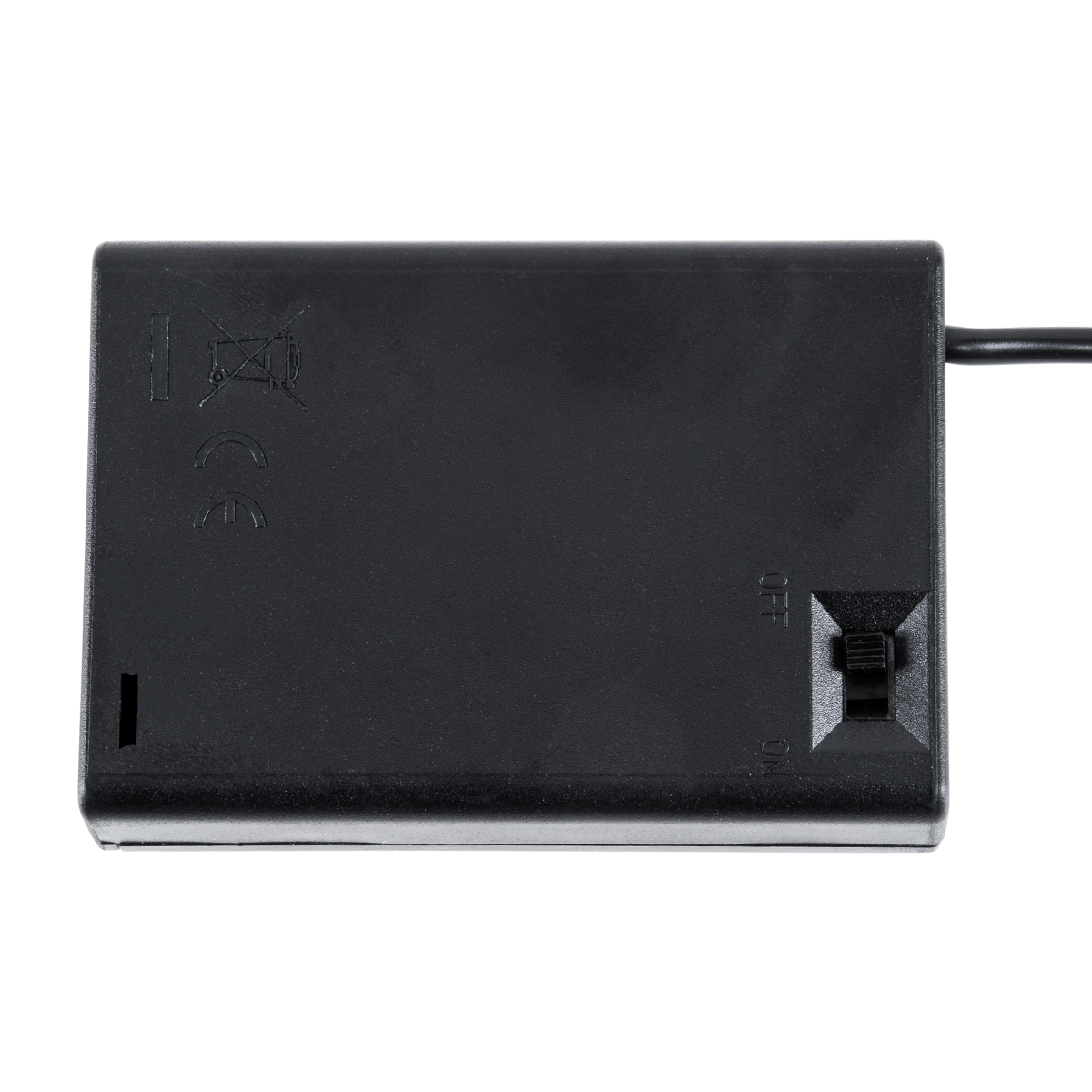 GloboStar® 79791 Box Τροφοδοσίας για Γιρλάντες LED USB 2.0 DC 5V με Μπαταρίες 3 x AA (Δεν Περιλαμβάνονται) & Διακόπτη On/Off - Μαύρο - Image 4