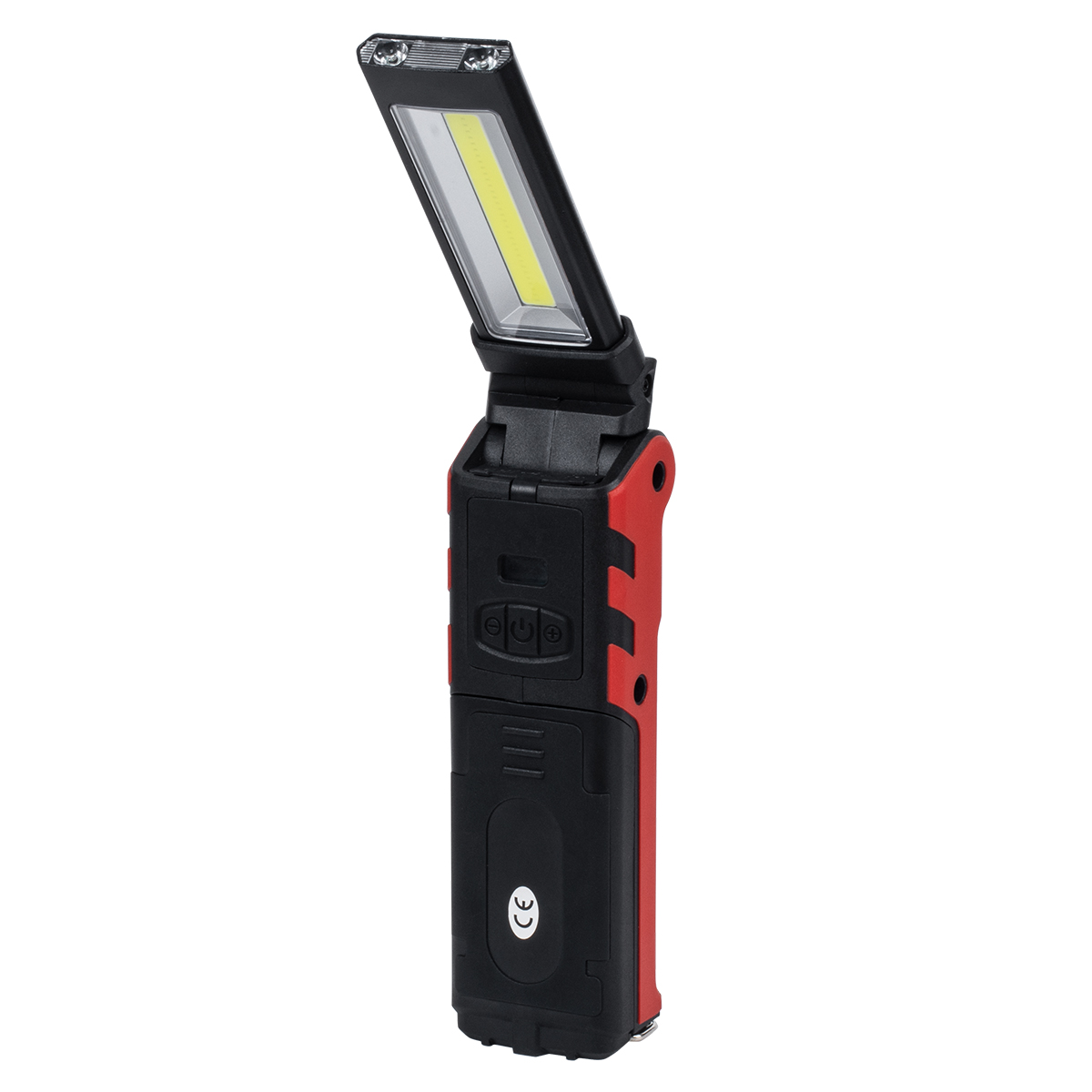 GloboStar® 79010 Φορητός Επαναφορτιζόμενος Φακός LED COB 11W 1320lm με Μαγνήτη & 1 Μπαταρία 18650 2000 mAh Li-ion Ψυχρό Λευκό 6000K L15 x W48 x H39cm - Image 3