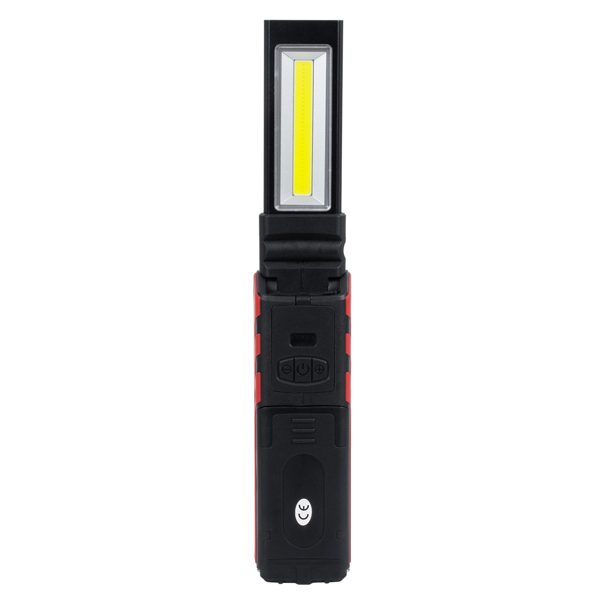 GloboStar® 79010 Φορητός Επαναφορτιζόμενος Φακός LED COB 11W 1320lm με Μαγνήτη & 1 Μπαταρία 18650 2000 mAh Li-ion Ψυχρό Λευκό 6000K L15 x W48 x H39cm - Image 4