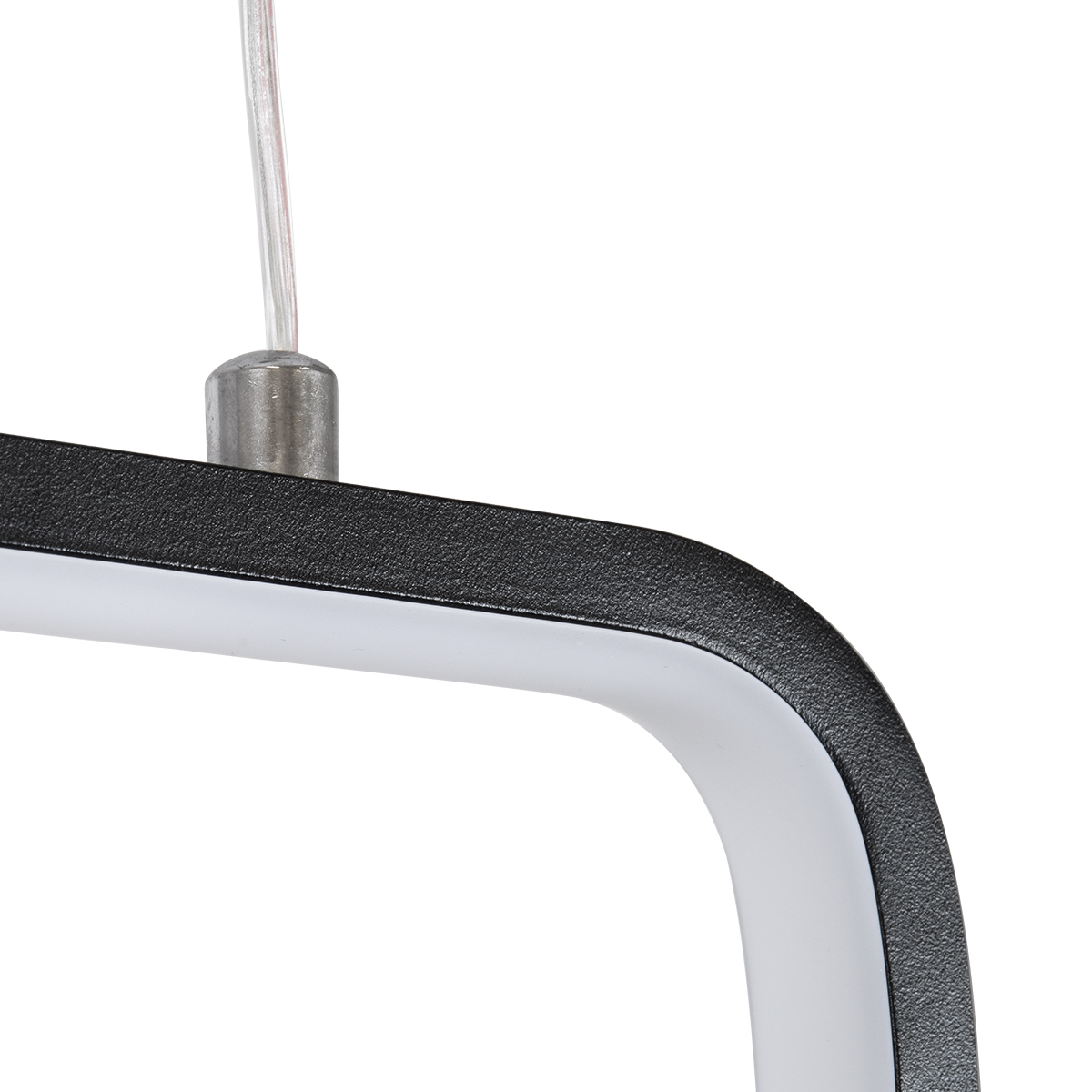 GloboStar® NEROBA 61302 Κρεμαστό Φωτιστικό Οροφής Linear Design LED CCT 18W 1980lm 360° AC 220-240V - Εναλλαγή Φωτισμού μέσω Διακόπτη On/Off All In One Ψυχρό 6000k+Φυσικό 4500k+Θερμό 2700k Μ29 x Π2 x Υ36cm - Μαύρο - 3 Years Warranty - Image 7