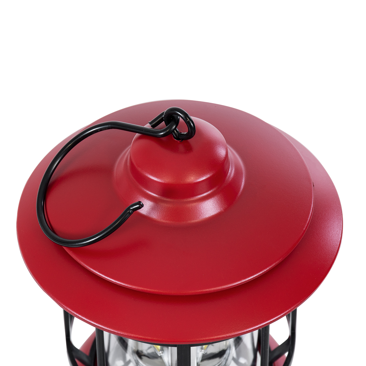 GloboStar® 85694 Αυτόνομο Επαναφορτιζόμενο Φανάρι Camping LED 5W USB 2.0 με Επαναφορτιζόμενη Μπαταρία 1 x 18650 2000mAh Li-ion - IP20 - Dimmable - Κόκκινο με Διάφανο Γυαλί - Θερμό Λευκό 3000K Φ12 x Υ17cm - Image 6
