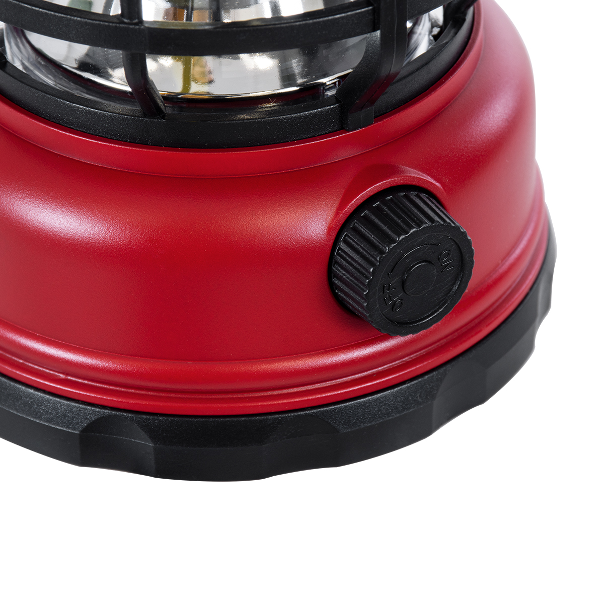 GloboStar® 85694 Αυτόνομο Επαναφορτιζόμενο Φανάρι Camping LED 5W USB 2.0 με Επαναφορτιζόμενη Μπαταρία 1 x 18650 2000mAh Li-ion - IP20 - Dimmable - Κόκκινο με Διάφανο Γυαλί - Θερμό Λευκό 3000K Φ12 x Υ17cm - Image 7