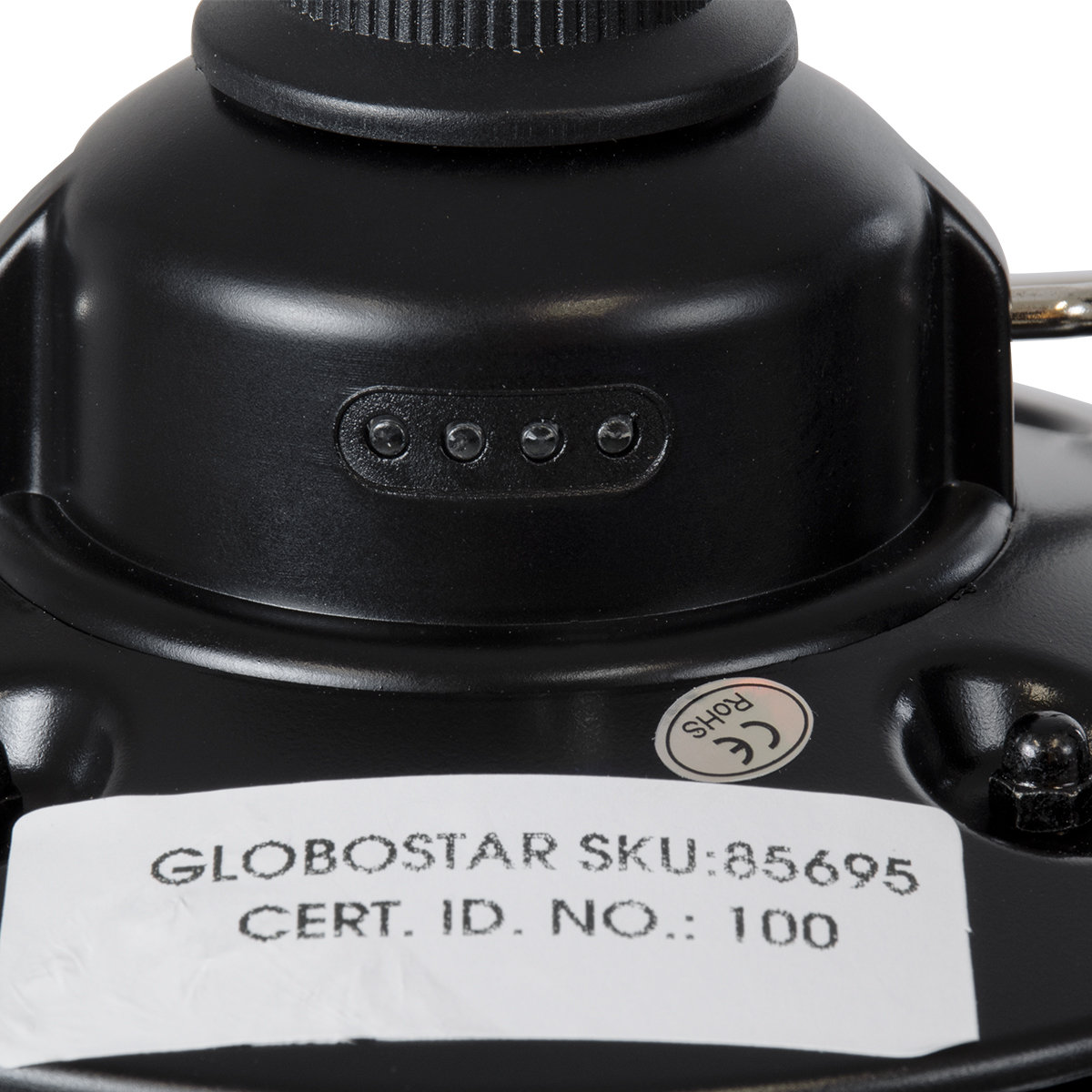 GloboStar® 85695 Αυτόνομο Φανάρι Camping LED 4W USB 2.0 με Επαναφορτιζόμενη Μπαταρία 1 x 18650 2000mAh Li-ion Power Bank IP20 Dimmable Μαύρο με Διάφανο Γυαλί CCT Εναλλαγή Φωτισμού μέσω On/Off All In One Ψυχρό 6000K+Φυσικό 4500K+Θερμό 2700K Φ13.5 x Υ17.5cm - Image 11