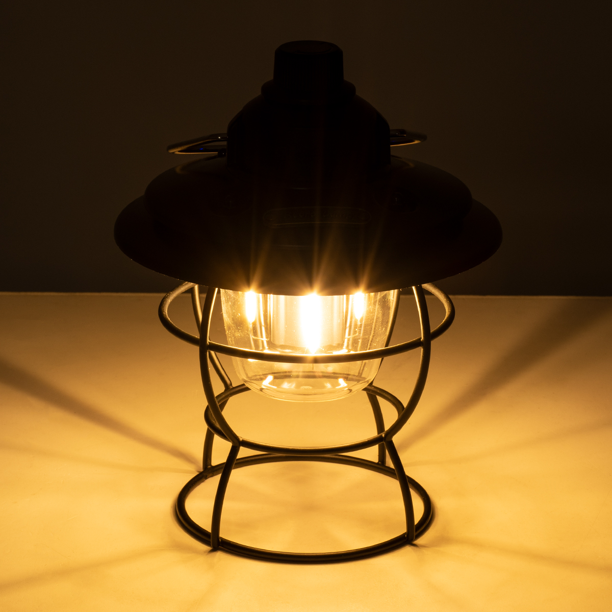 GloboStar® 85695 Αυτόνομο Φανάρι Camping LED 4W USB 2.0 με Επαναφορτιζόμενη Μπαταρία 1 x 18650 2000mAh Li-ion Power Bank IP20 Dimmable Μαύρο με Διάφανο Γυαλί CCT Εναλλαγή Φωτισμού μέσω On/Off All In One Ψυχρό 6000K+Φυσικό 4500K+Θερμό 2700K Φ13.5 x Υ17.5cm - Image 13