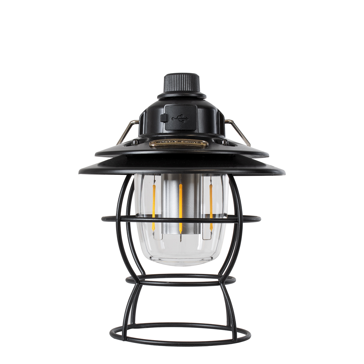 GloboStar® 85695 Αυτόνομο Φανάρι Camping LED 4W USB 2.0 με Επαναφορτιζόμενη Μπαταρία 1 x 18650 2000mAh Li-ion Power Bank IP20 Dimmable Μαύρο με Διάφανο Γυαλί CCT Εναλλαγή Φωτισμού μέσω On/Off All In One Ψυχρό 6000K+Φυσικό 4500K+Θερμό 2700K Φ13.5 x Υ17.5cm - Image 5