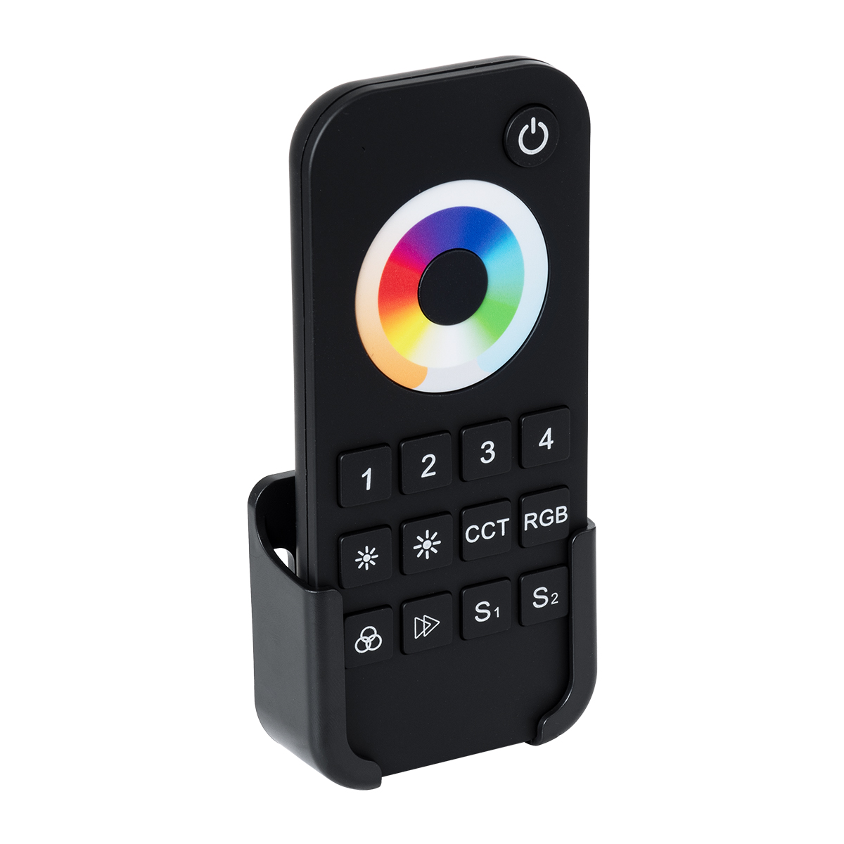 GloboStar® 71544 RT10 SKYDANCE Ασύρματο Χειριστήριο Αφής RF 2.4Ghz 4 Group για όλα τα RGBW+WW SKYDANCE Controller DC 3V 2 x AAA - IP20 Μαύρο Μ12.2 x Π5.3 x Υ1.7cm - 5 Years Warranty - Image 3