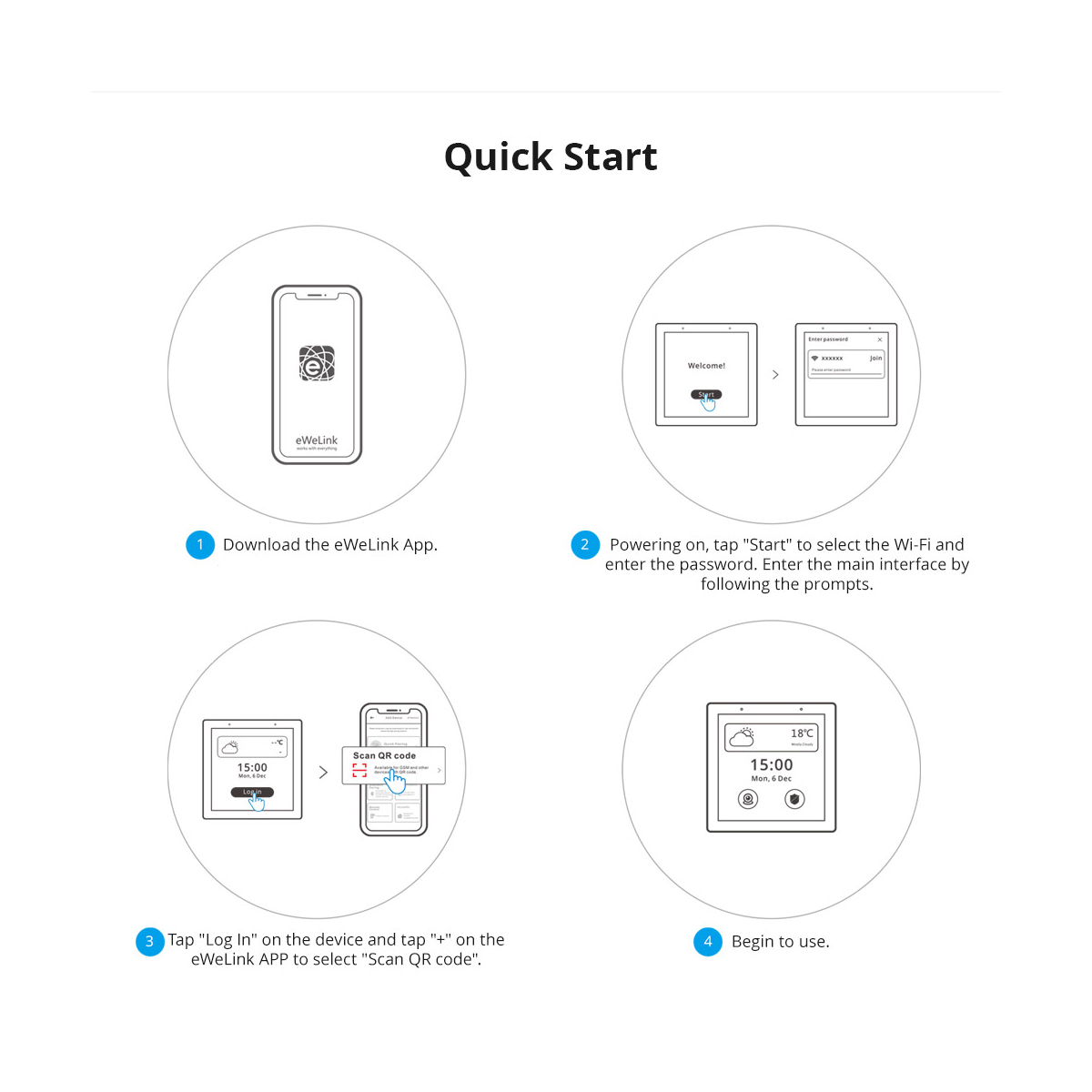 GloboStar® 80095 SONOFF NSPanel86PW Wi-Fi & Zigbee 3.0 Smart Scene Wall Switch (86/EU Type) - AC 100-240V - Integrated HMI Touch Panel - Smart Controller & Gateway for All Smart Devises - Image 29
