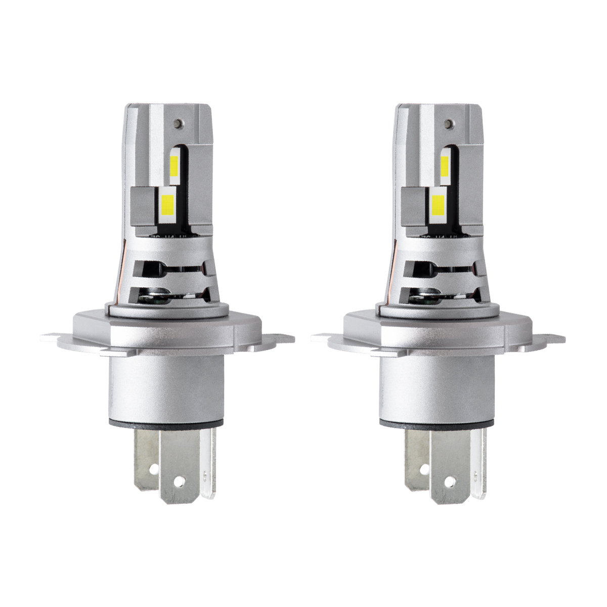 GloboStar® 85648 7S H4 KIT Βασικού Φωτισμού Αυτοκινήτου & Μοτοσυκλέτας 3rd Generation Can-Bus Extreme Series LED 7035 SMD 40W 7200lm DC 13.5-15V Αδιάβροχο IP68 Ψυχρό Λευκό 6000K - Image 2