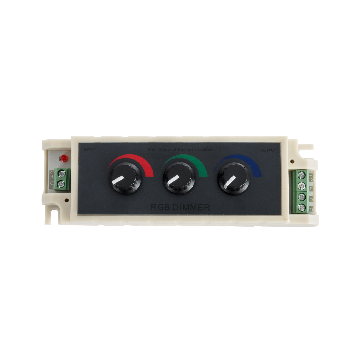 GloboStar® 73419 DC RGB Dimmer Controller 3 Καναλιών DC 12V 3 x 9A 144W - Max 27A 144W - IP20 Μ13 x Π4 x Υ4.5cm - 3 Χρόνια Εγγύηση - Image 3