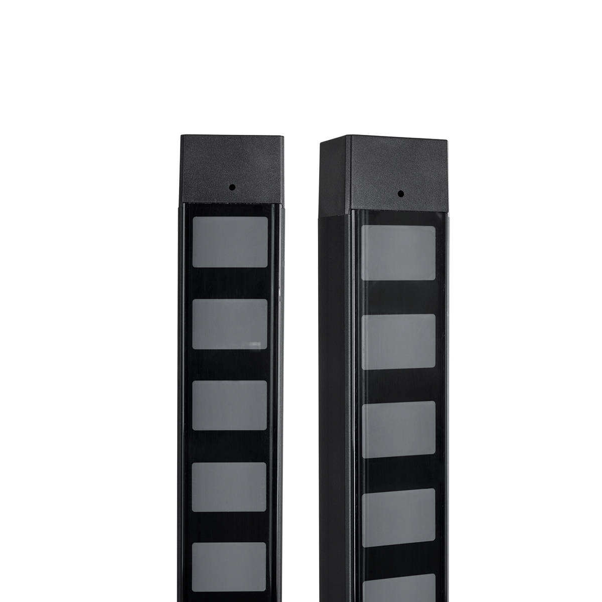 GloboStar® DIGICOLUMN 90762 Μοντέρνο Επιδαπέδιο Φωτιστικό Γραφείου Rhythm Music Bar LED 12W 960lm 90° DC 5V με USB 2.0 IP20 - Εναλλαγή Φωτισμού μέσω Τηλεχειριστηρίου - Πολύχρωμο RGB - Dimmable - Μαύρο - Μ3.4 x Π2.5 x Υ122cm - 2 Χρόνια Εγγύηση - Image 5