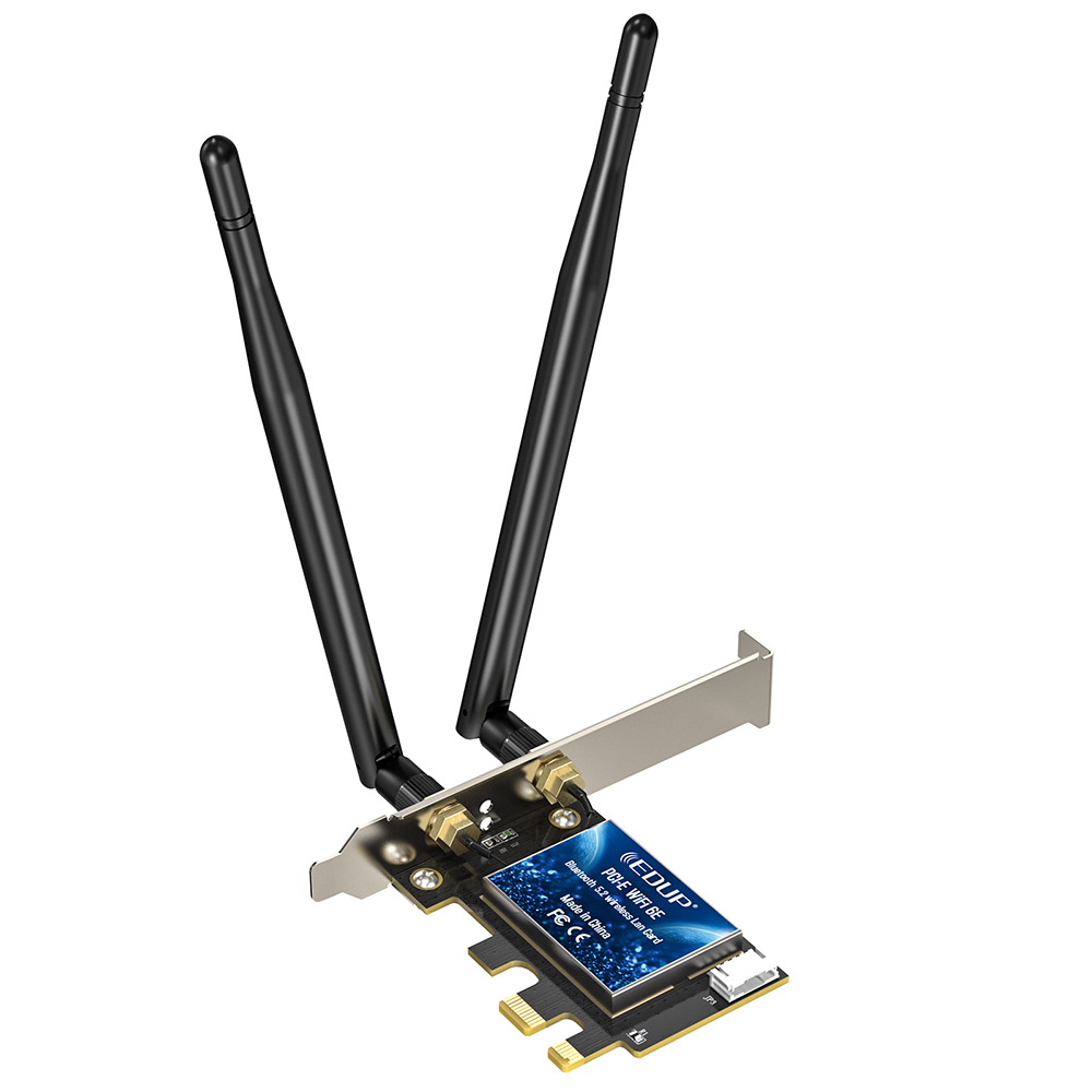 EDUP EP-9651GS WIFI 6EAX5400 + Bluetooth 5.3 PCI-E Network Adapter - Image 3