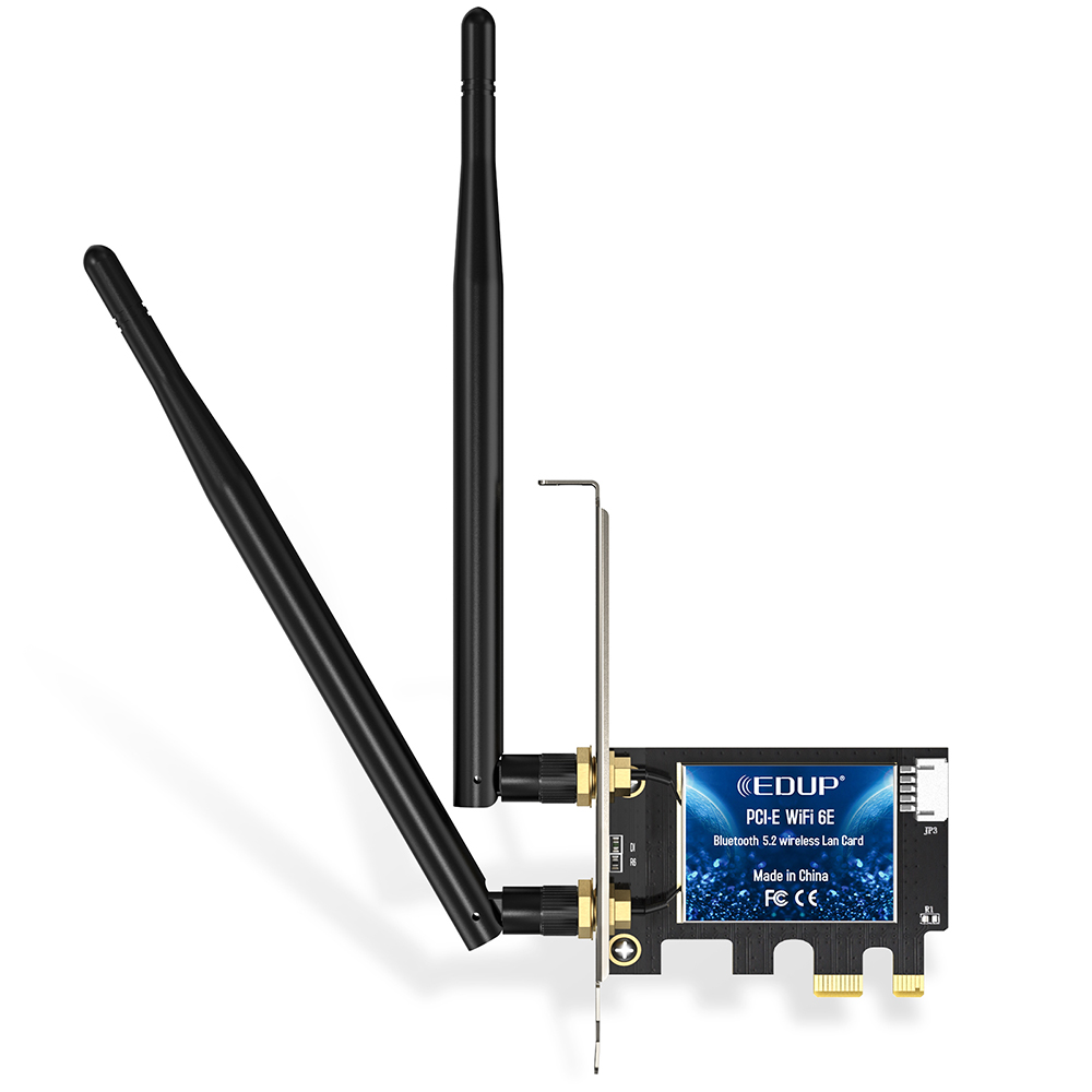 EDUP EP-9651GS WIFI 6EAX5400 + Bluetooth 5.3 PCI-E Network Adapter - Image 4