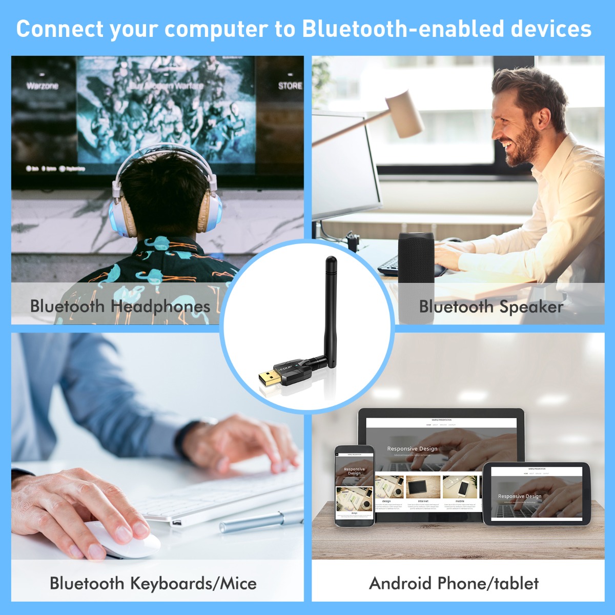 EDUP EP-B3536 Bluetooth 5.1 Dongle - Image 6