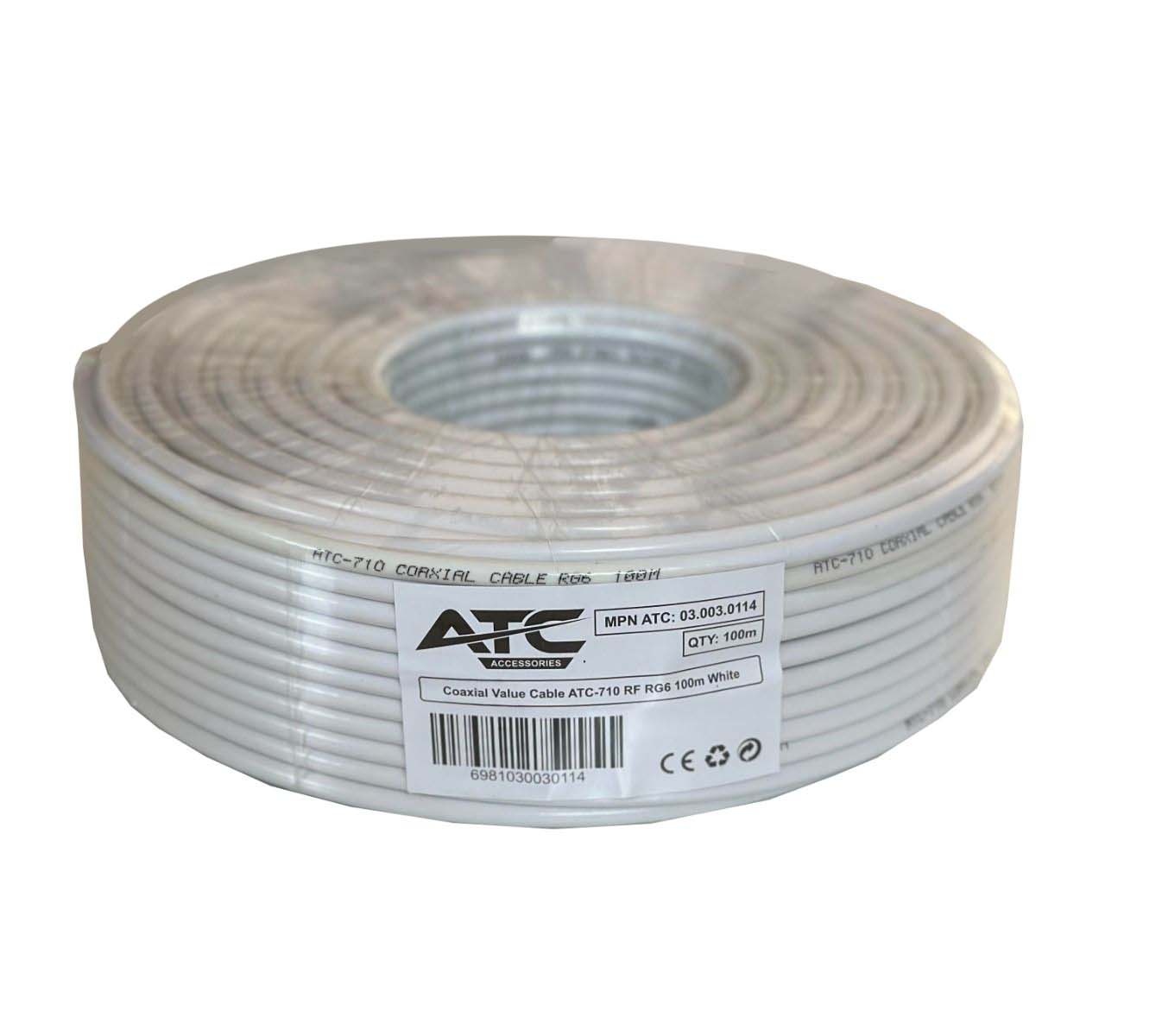 ATC Στροφείο RF ATC-710 Value RG6 100m - Image 3