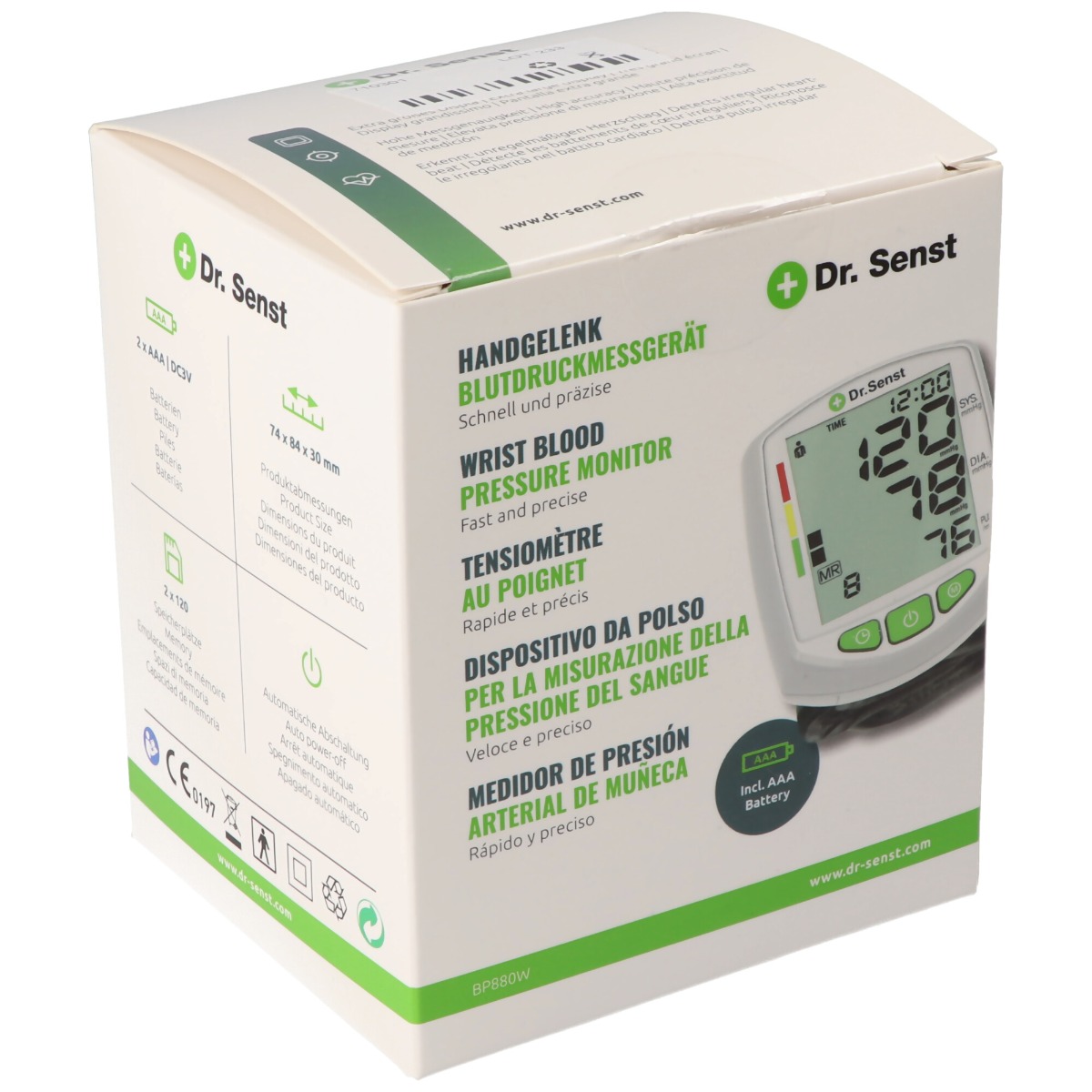 Dr. Senst BP880W Wrist blood-pressure-monitor - Image 4