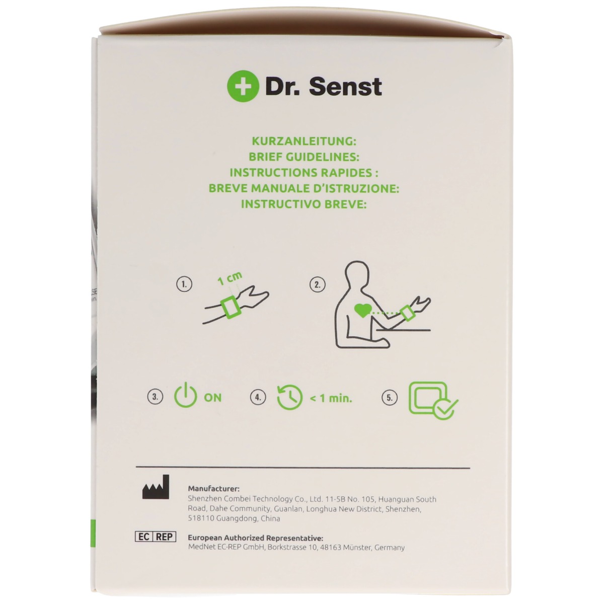 Dr. Senst BP880W Wrist blood-pressure-monitor - Image 3