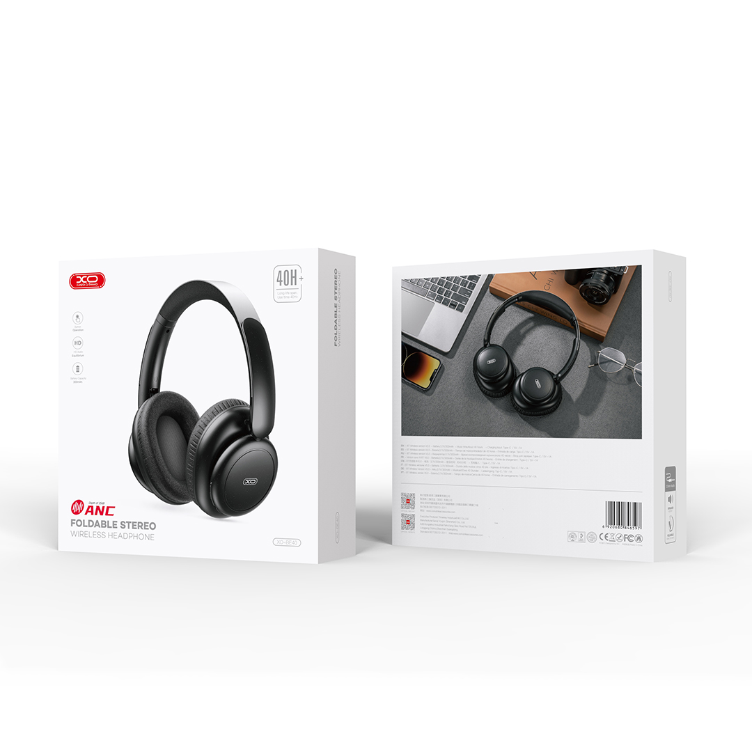 XO BE40 Magic God ANC Metal Black - Image 3