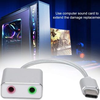 External Sound Card Type-C 7.1
