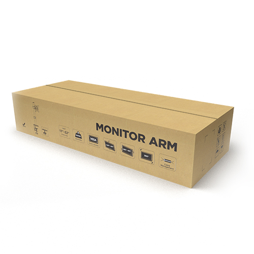 Brateck Βάση Monitor LDT66-C01 17" - 32" - Image 5