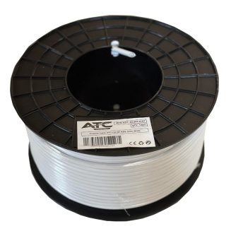 ATC Στροφείο RF ATC-720 RG6 100m Λευκό