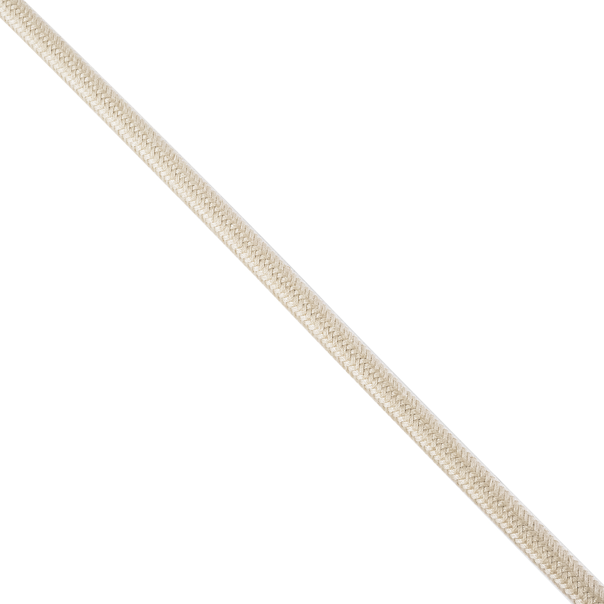 GloboStar® 77627 Στρογγυλό Υφασμάτινο Καλώδιο 1m 2 x 0.75mm² Μπεζ - Image 2