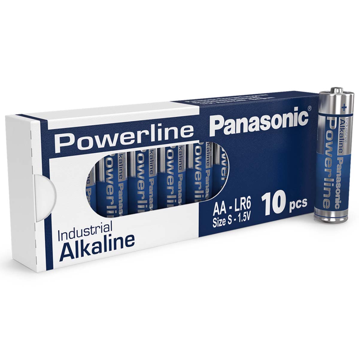 Panasonic Powerline AA LR6AD Αλκαλική Μπαταρία (10τμχ)
