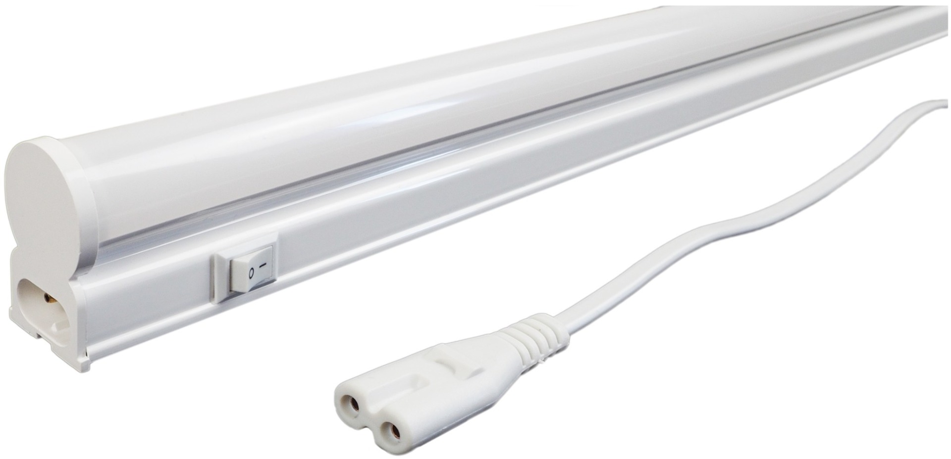 Avide LED T5 Integrated Tube 6W 300mm WW 3000K with AC plug