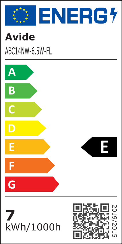 Avide LED Candle Flame 6.5W E14 NW 4000K - Image 2