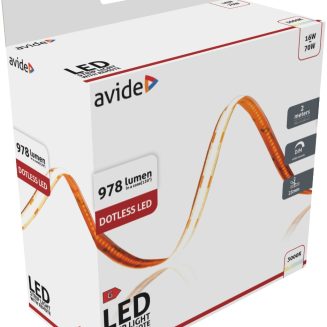 Avide LED Strip Blister RF 24V COB WW IP20 2m