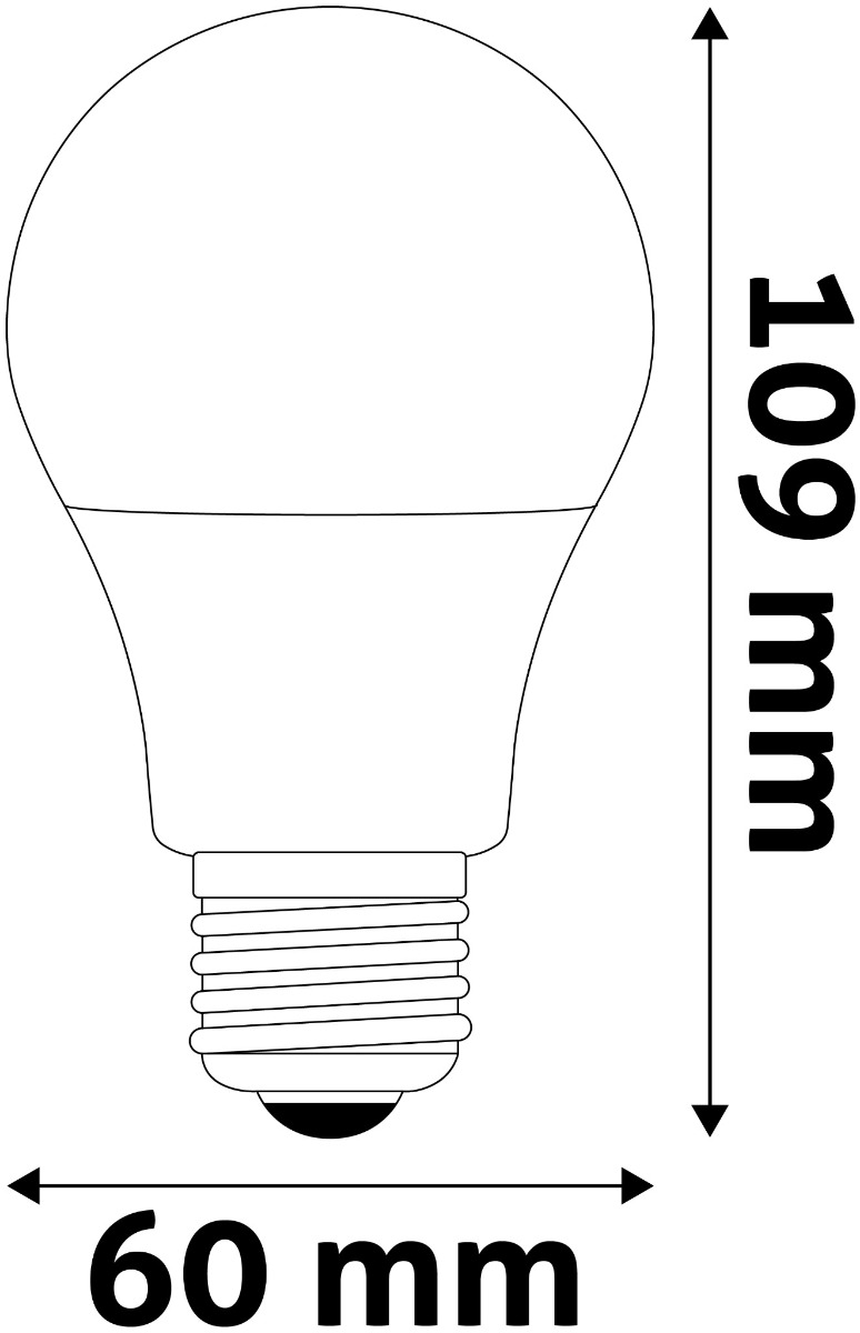 Avide LED Κοινή A60 11W E27 Θερμό 3000K - Image 3