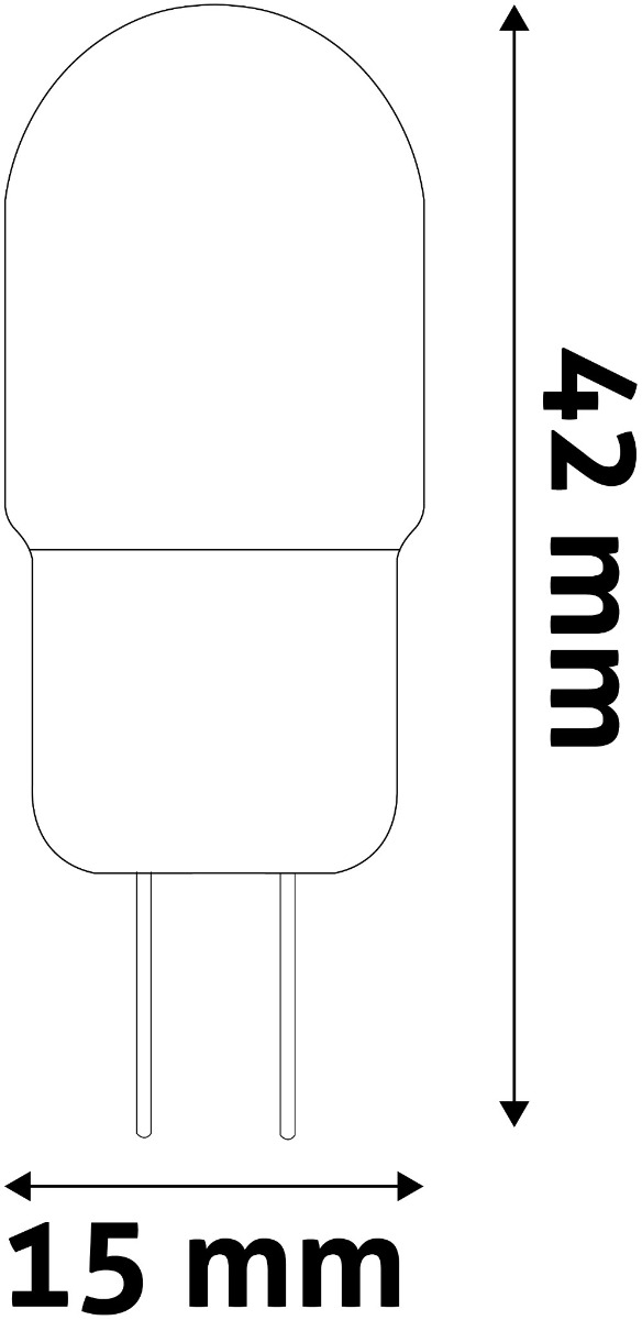 Avide LED 2W G4 160° Θερμό 3000K - Image 3