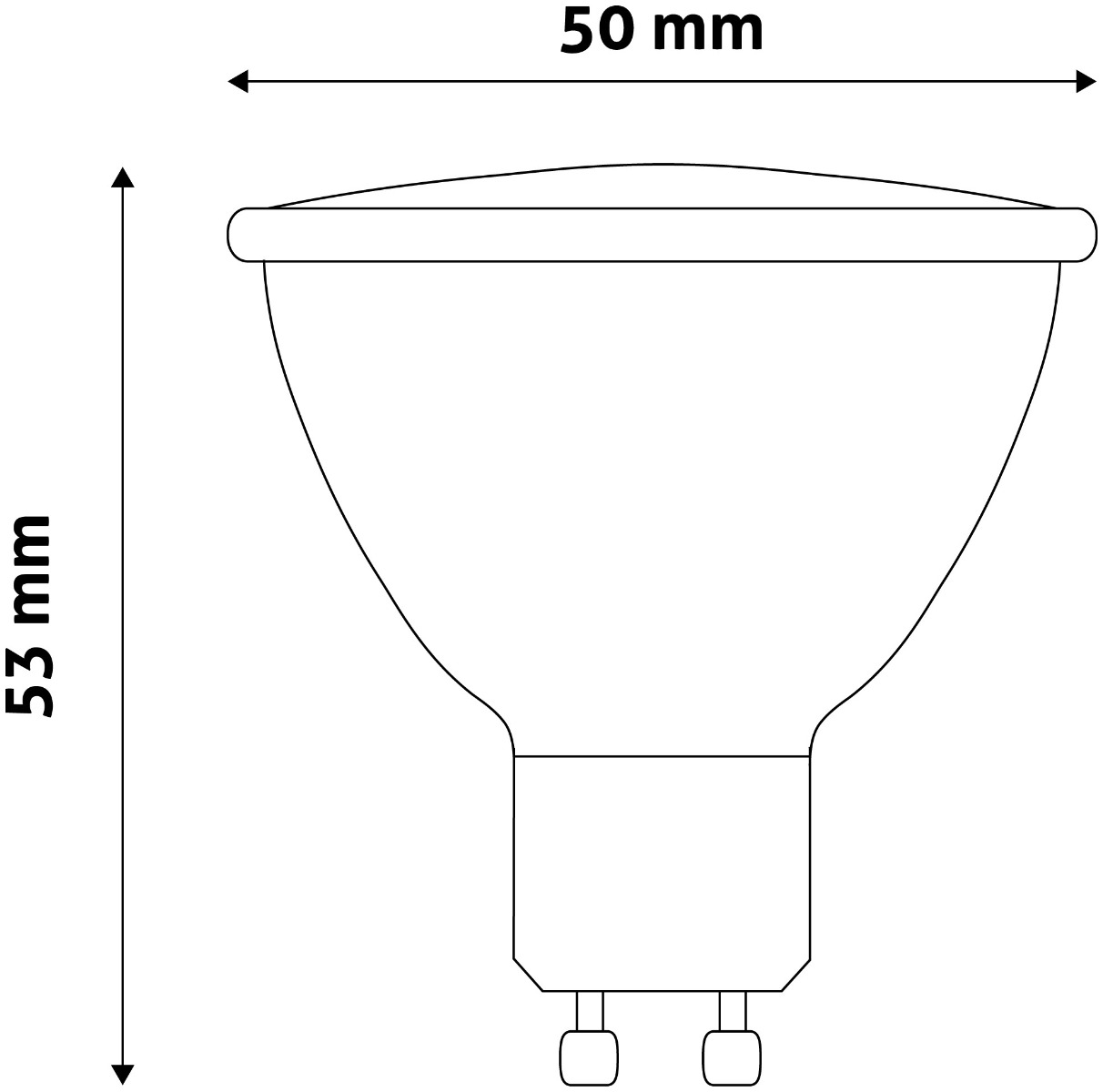 Avide LED Σπότ Αλουμίνιο + Πλαστικό 7W GU10 110° Ψυχρό 6400K Υψηλής Φωτεινότητας - Image 3