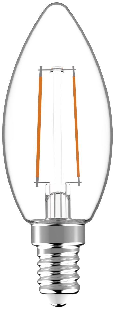 Avide LED Filament Κερί 2.5W E14 360° Θερμό 2700K Υψηλής Φωτεινότητας - Image 2