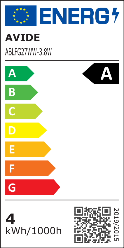 Avide LED Filament Κοινή 3.8W E27 Θερμό 3000K Super Υψηλής Φωτεινότητας - Image 4