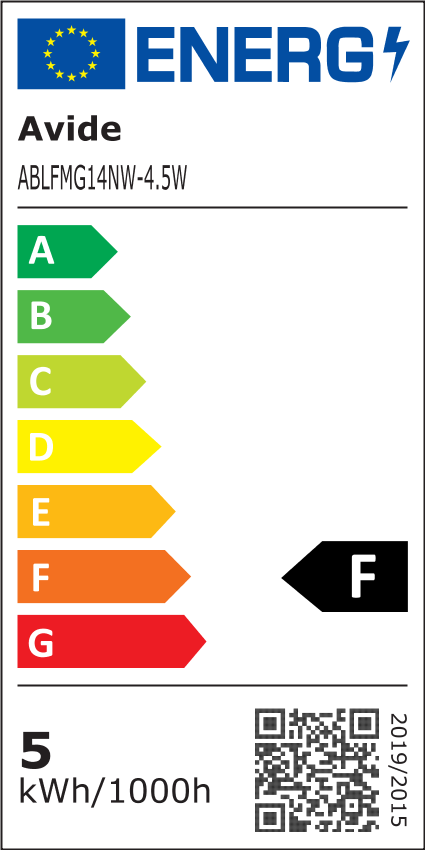 Avide LED Filament Σφαιρική 4.5W E14 Λευκό 4000K - Image 4
